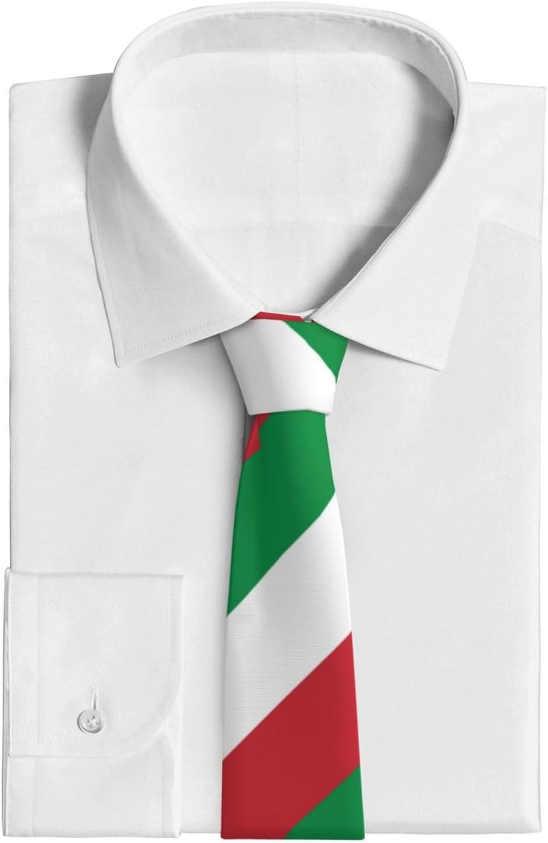 AKMCBSH National Flags Tie Comfortable Soft Novelty Necktie Unisex for Weddings Party Birthday Gift - Image 5